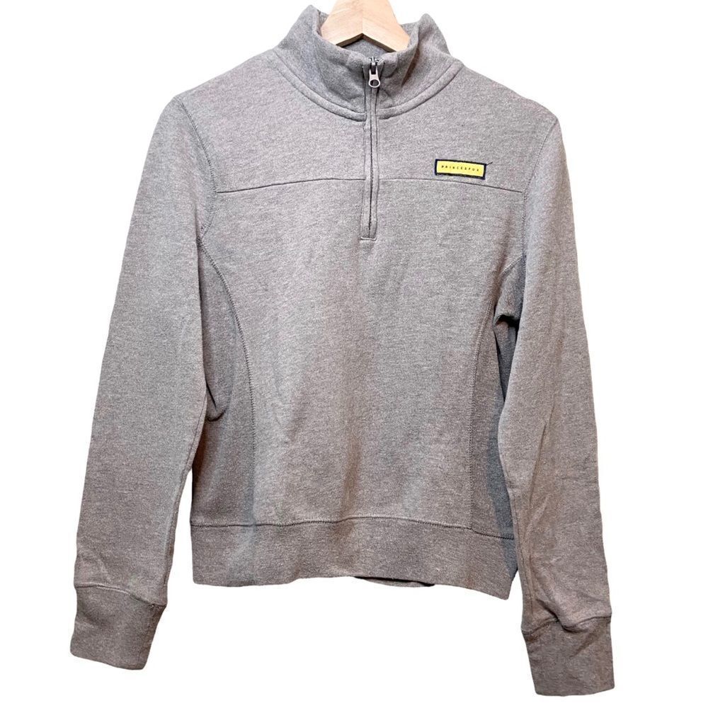 Prince
& Fox Grey Sweater Jacket Front Zip in Junior Size Small